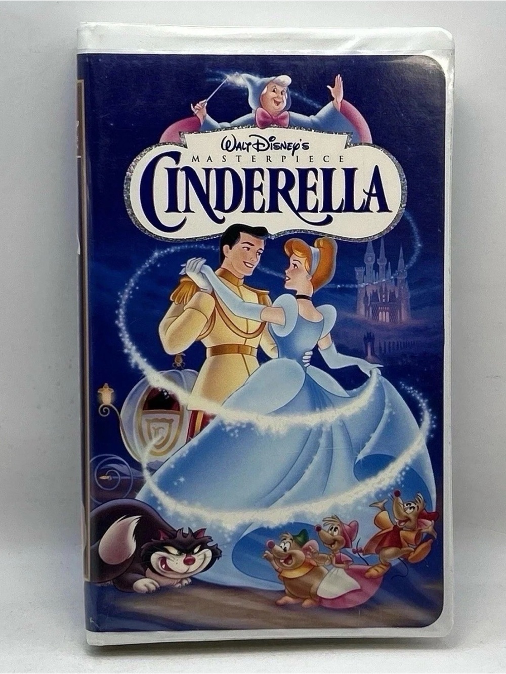 Cinderella VHS Disney Video Tape Masterpiece Collection VTG Clamshell Nearly New